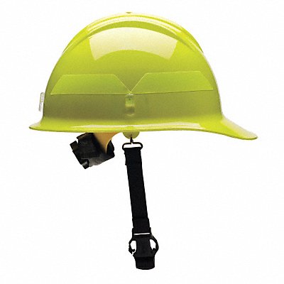Fire Helmet Lime-Yellow Thermoplastic MPN:FCLYR