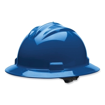 S71 Hard Hat Full Brim 4POINT Ratchet Blue MPN:71KBR