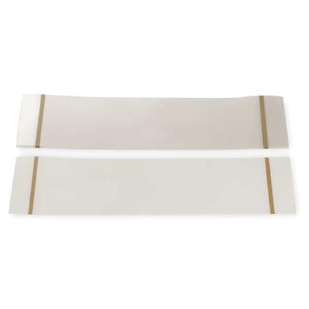 Mylar Clear Lens Cover, Adhesive Edge, Replacement Lens Cover, 17 in W x 6 in H, 25 PK MPN:20LCL