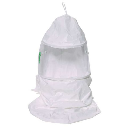 Double Bib Tychem QC Hood, Inner Bib, EVA Series, CC20, White MPN:20TICN