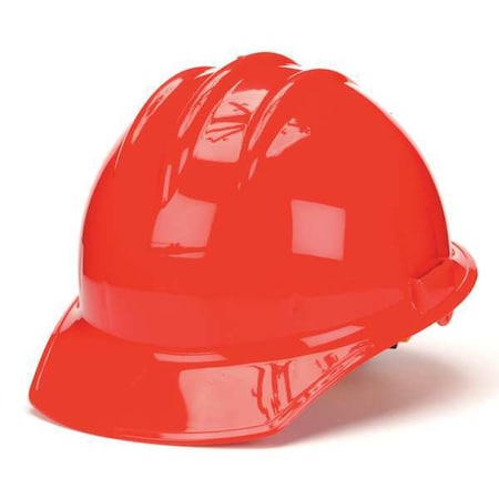 Hard Hat, Classic, Polyethylene, 6 Point Ratchet, Type 1, Class E, Red MPN:30RDR