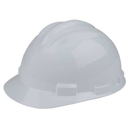 Hard Hat, S61, Polyethylene, 4 Point Ratchet, Type 1, Class E, White MPN:61WHR