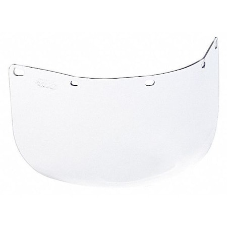 Face Shield Visor, For Use With Face Shield Clear, Uncoated Lens MPN:680P