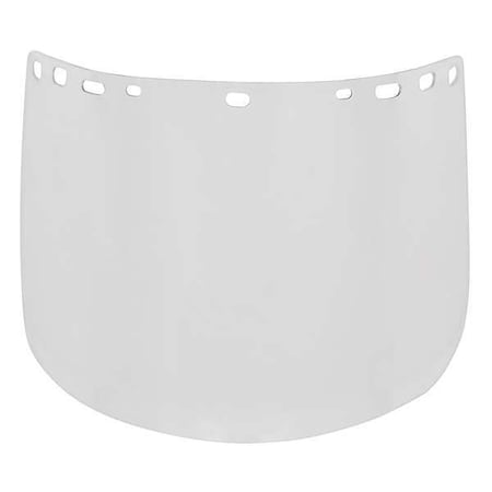Visor, Clear Visor, Polyethylene, Uncoated Lens, clear MPN:840T