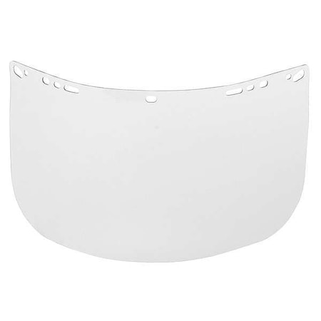 Visor, Clear Visor, 8 in Height, Uncoated Lens, clear MPN:860T