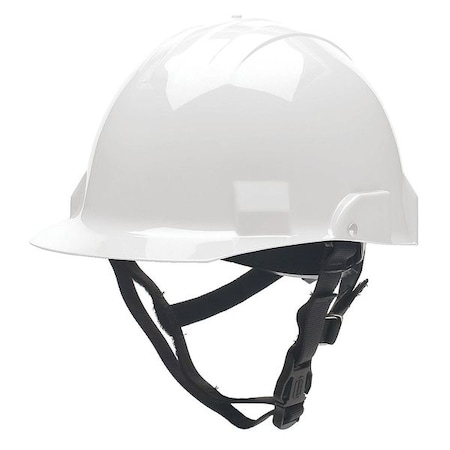 Fire/Rescue Helmet, Thermoplastic, Standard Sure-Lock® Ratchet Headband, White, Front Brim MPN:A2WHS
