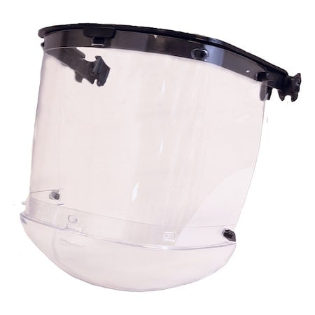 Face Shield, Dark Green Visor, 8 in Height, Pinlock, Ratchet Suspension MPN:A400840PX2W3CP1