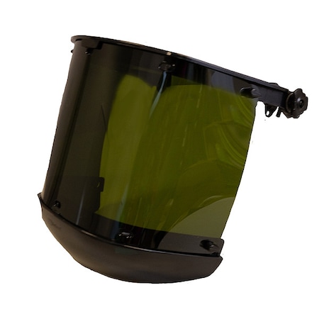 Face Shield, Dark Green Visor, Polycarbonate, Pinlock, Ratchet Suspension MPN:A400W840PX2W3CP1