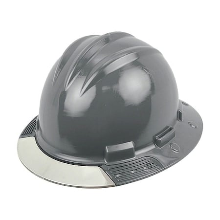 Full Brim Hard Hat, HDPE, 4 Point Ratchet, Type 1, Class E, Gray MPN:AVDGRCCS