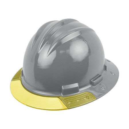 Full Brim Hard Hat, HDPE, 4 Point Ratchet, Type 1, Class E, Gray MPN:AVDGRYCS
