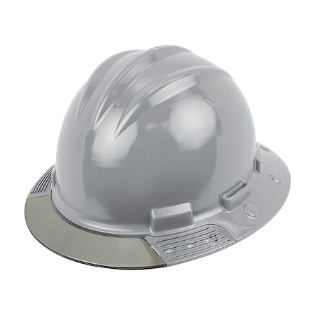Full Brim Hard Hat, HDPE, 4 Point Ratchet, Type 1, Class E, Gray MPN:AVGGRGCS