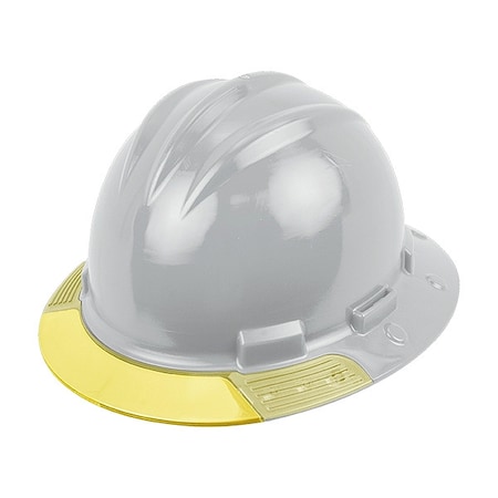 Full Brim Hard Hat, HDPE, 4 Point Ratchet, Type 1, Class E, Gray MPN:AVGGRYCS