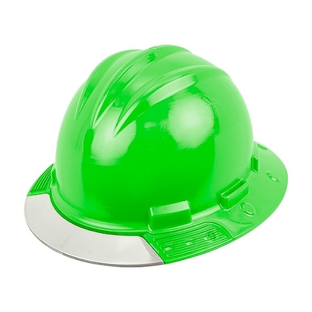 Full Brim Hard Hat, HDPE, 4 Point Ratchet, Type 1, Class E, Green MPN:AVHGRCCS