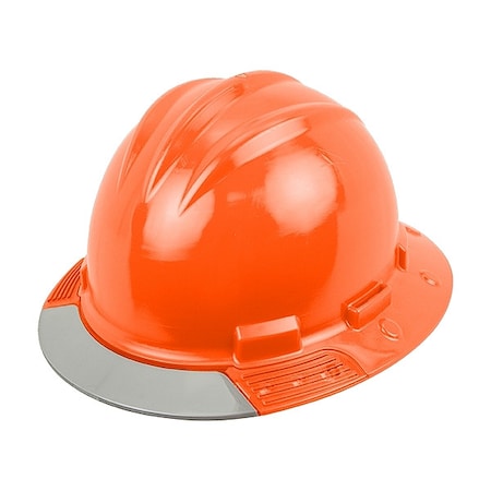 Full Brim Hard Hat, HDPE, 4 Point Ratchet, Type 1, Class E, Orange MPN:AVHORGCS