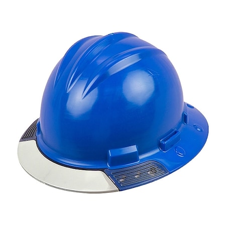 Full Brim Hard Hat, HDPE, 4 Point Ratchet, Type 1, Class E, Blue MPN:AVKBRCCS