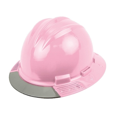 Full Brim Hard Hat, HDPE, 4 Point Ratchet, Type 1, Class E, Pink MPN:AVLPRGCS