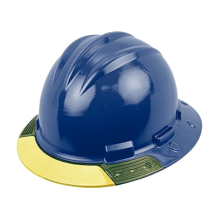 Full Brim Hard Hat, HDPE, 4 Point Ratchet, Type 1, Class E, Navy Blue MPN:AVNBRYCS