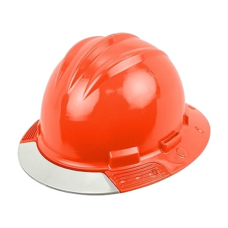 Full Brim Hard Hat, HDPE, 4 Point Ratchet, Type 1, Class E, Orange MPN:AVORRCCS