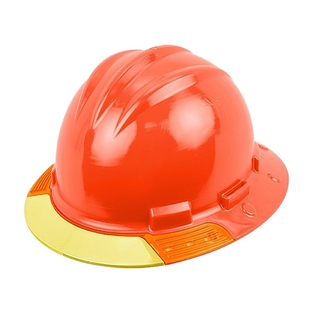 Full Brim Hard Hat, HDPE, 4 Point Ratchet, Type 1, Class E, Orange MPN:AVORRYCS