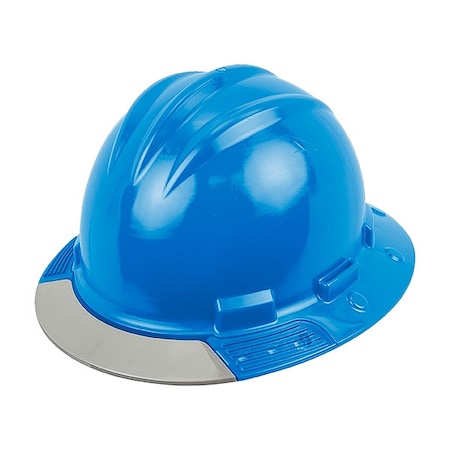 Full Brim Hard Hat, HDPE, 4 Point Ratchet, Type 1, Class E, Blue MPN:AVPBRGCS