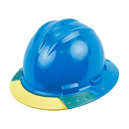 Full Brim Hard Hat, HDPE, 4 Point Ratchet, Type 1, Class E, Blue MPN:AVPBRYCS