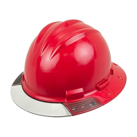 Full Brim Hard Hat, HDPE, 4 Point Ratchet, Type 1, Class E, Red MPN:AVRDRCCS