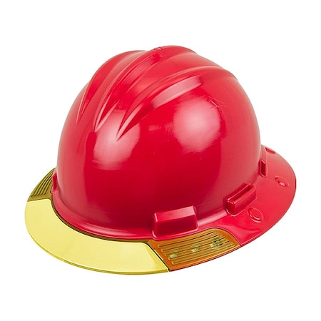 Full Brim Hard Hat, HDPE, 4 Point Ratchet, Type 1, Class E, Red MPN:AVRDRYCS