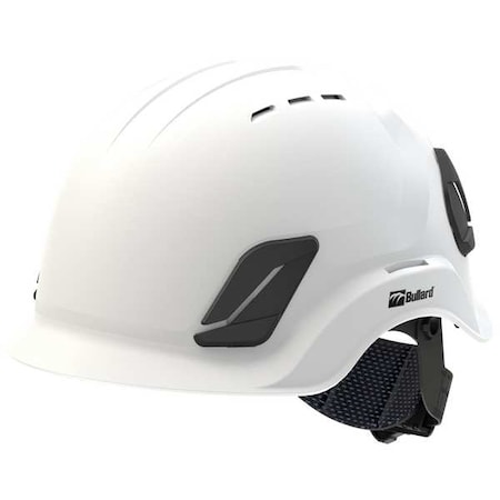 Climbing Helmet, CEN10, ABS, Polycarbonate, 4 Point Ratchet, Type 1, Class C, White MPN:C10VWHAMR