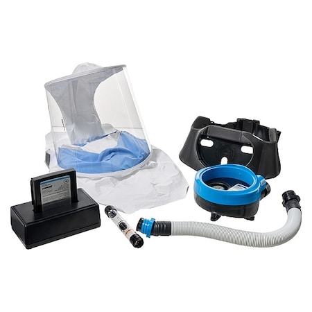 PAPR System Kit, Full Hood, Belt-Mount, Universal MPN:EVAHLSTLN2K
