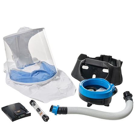 PAPR System Kit, Full Hood, Belt-Mount, Universal MPN:EVAHLSTLN2KNC