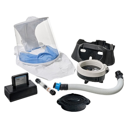 PAPR System Kit, Full Hood, Belt-Mount, Universal MPN:EVASTLN2KFC3