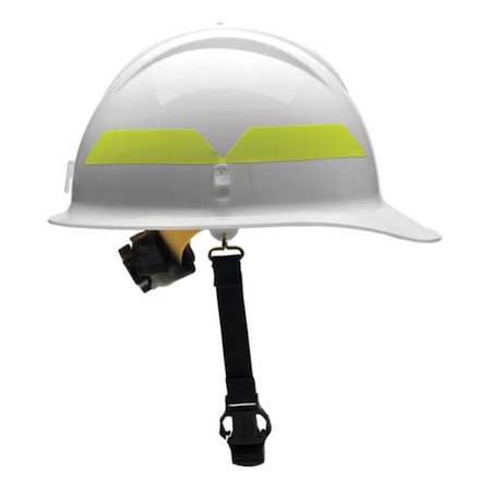 Wildland Fire Helmet, Thermoplastic, 6-Point Sure-Lock® Ratchet, White, Fits Hat Size 6-1/2 to 8 MPN:FCWHR