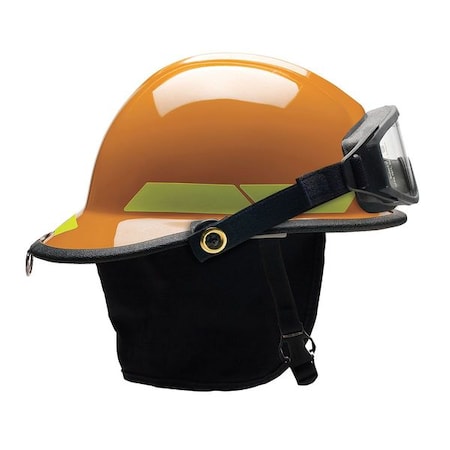 Fire Helmet, Fiberglass, 6-Point Sure-Lock® Ratchet, Orange, Fits Hat Size 6-1/2 to 8, Modern MPN:FXSORGIZ2