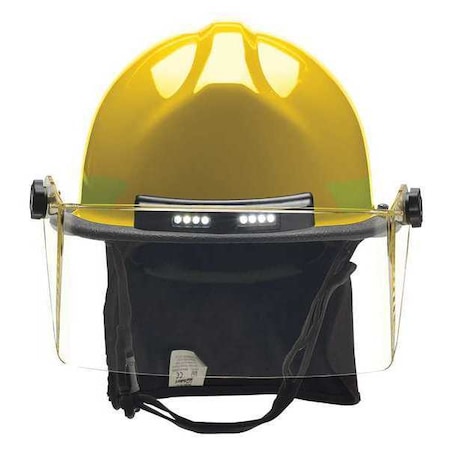 Fire Helmet, Thermoglas®/Fiberglass, Standard Sure-Lock® Ratchet Headband, Yellow, Modern MPN:FXSYLTL