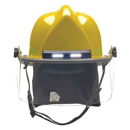 Fire Helmet, Ultem®, Standard Sure-Lock® Ratchet Headband, Yellow, Fits Hat Size 6-1/2 to 8 MPN:LTXYLTLGIZ4