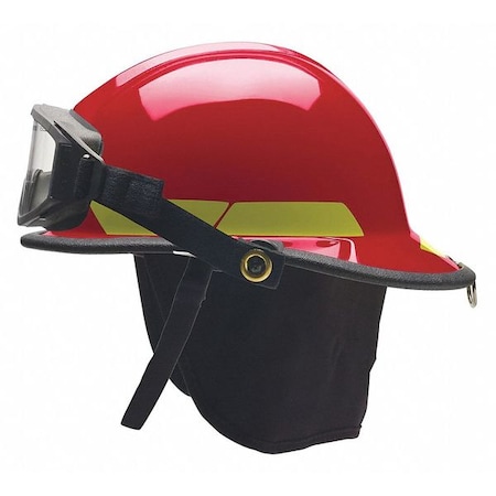 Fire Helmet, Ultem®, Standard Sure-Lock® Ratchet Headband, Red, Fits Hat Size 6-1/2 to 8, Modern MPN:PXSRDGFP2