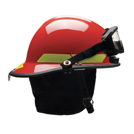 Fire Helmet, Thermoplastic, 6-Point Sure-Lock® Ratchet, Red, Fits Hat Size 6-1/2 to 8, Modern MPN:PXSRDTLGIZ2