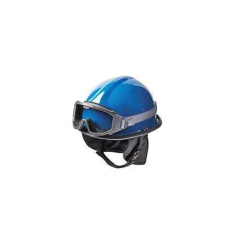 Fire and Rescue Helmet, Thermoplastic, 4 pt Ratchet, Blue, Fits Hat Size 6-1/2 to 8, Modern MPN:URXBL