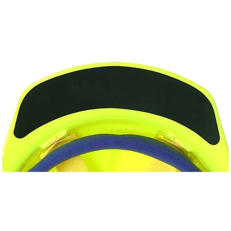 Hard Hat Label, Paper, Rectangle, Black MPN:UBG