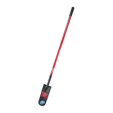 Drain Spade Shovel, 12 ga. Steel Blade, Fiberglass Handle MPN:82530