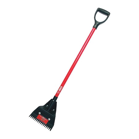 Pro Shingle Shovel, 10 ga. Steel Blade, Fiberglass Handle MPN:91110