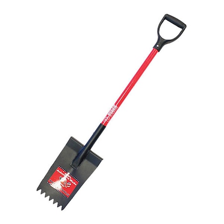 Shingle Remover Shovel, 10 ga. Steel Blade, Fiberglass Handle MPN:91117