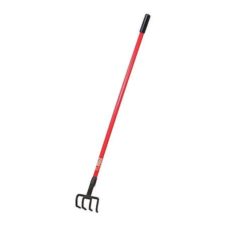 Four Tine Cultivator, Long Fiberglass Ha MPN:92334