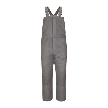 Bib Overalls, 36 cal/sq cm ATPV, 33 in Inseam, ComforTouch®, Hook-and-Loop, Snap MPN:BLC8GY LN 3XL