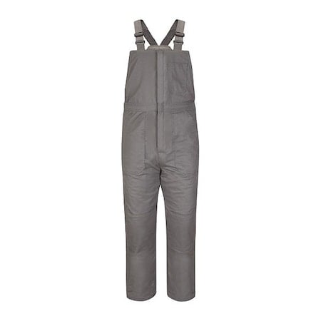 Bib Overalls, 36 cal/sq cm ATPV, 31 1/2 in Inseam, ComforTouch®, Hook-and-Loop, Snap MPN:BLC8GY RG 4XL