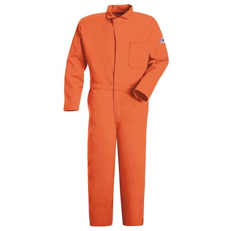 Coverall, 11 cal/sq cm ATPV, L, 30 in Inseam, Excel FR™, Zipper MPN:CEC2OR RG 42