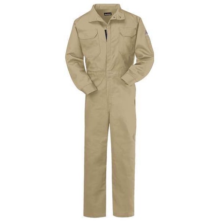 Coverall, 8.6 cal/sq cm ATPV, 2XL, 32 in Inseam, Zipper MPN:CLB2KH LN 50