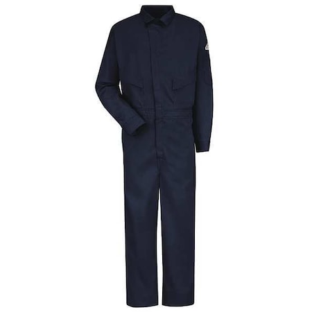 Coverall, 9.1 cal/sq cm ATPV, XL, 32 in Inseam, Zipper MPN:CLD4NV LN 48