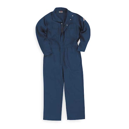 Coverall, 4.4 cal/sq cm ATPV, L, 32 in Inseam, Nomex® IIIA, Zipper MPN:CNB2NV LN 42