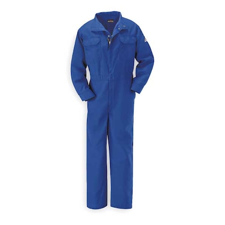 Coverall, 4.4 cal/sq cm ATPV, XL, 32 in Inseam, Nomex® IIIA, Zipper MPN:CNB2RB LN 48